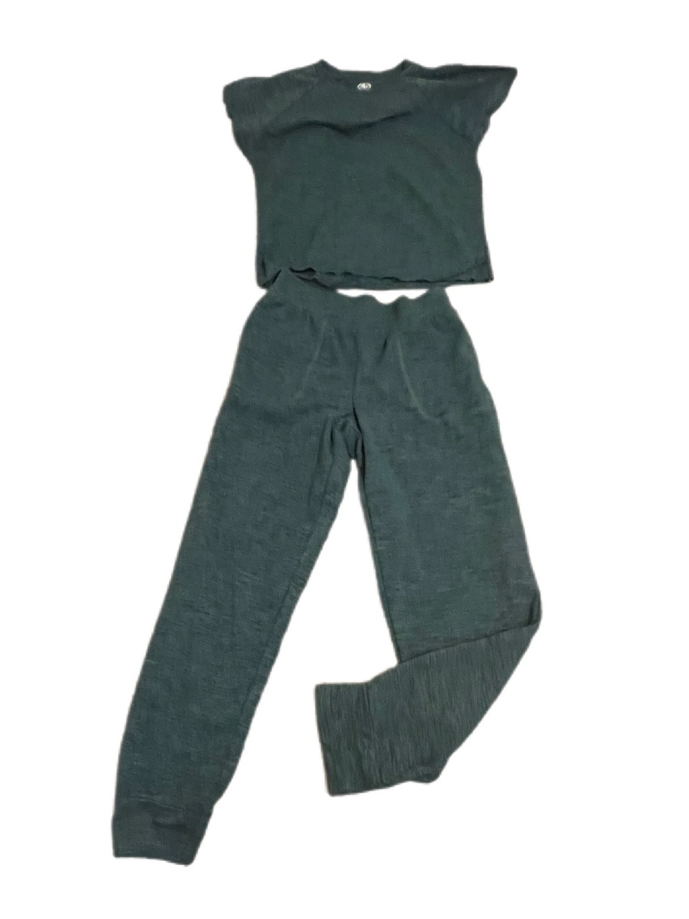 Athletic Works Dark Green Kids Jogger Set